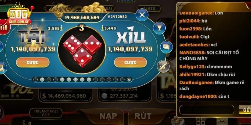 Giới thiệu về tài xỉu HITCLUB